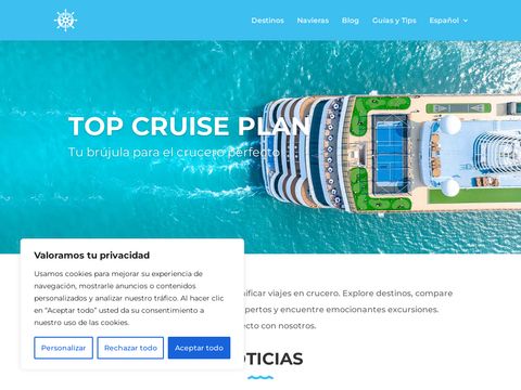 Top Cruise Plan | Tu brjula para el crucero perfecto
